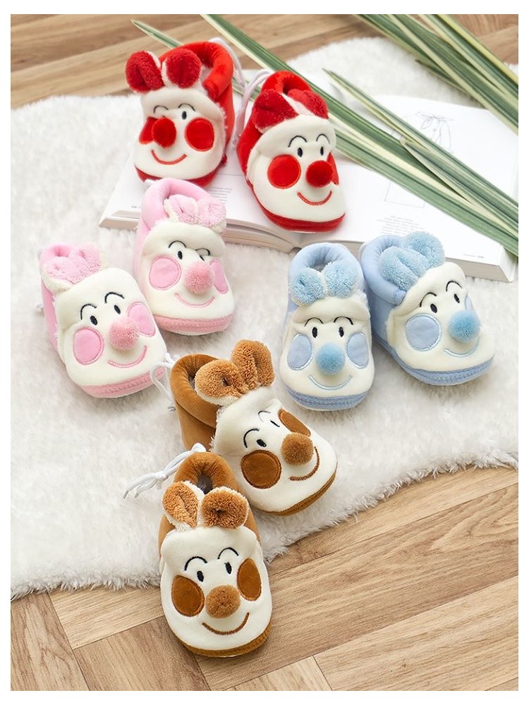 LUISA CUTE FACE SLIPPERS ΚΑΦΕ
