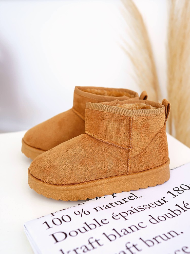 SHORTIES CAMEL LOW BOOTS
