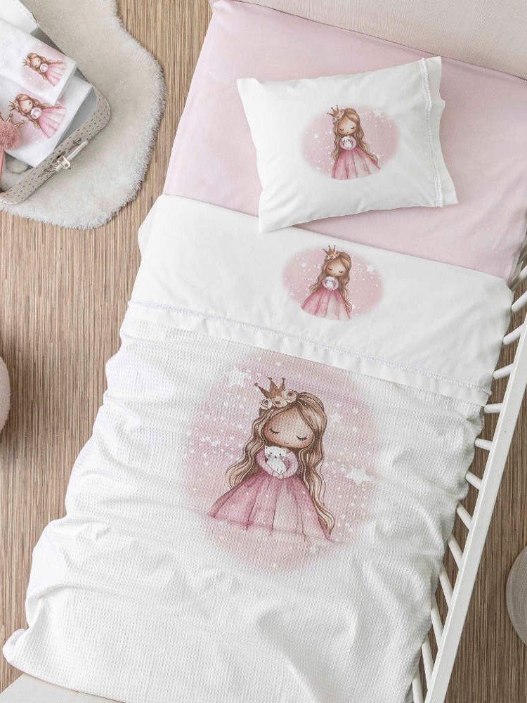 PIQUE BLANKET - LITTLE QUEEEN