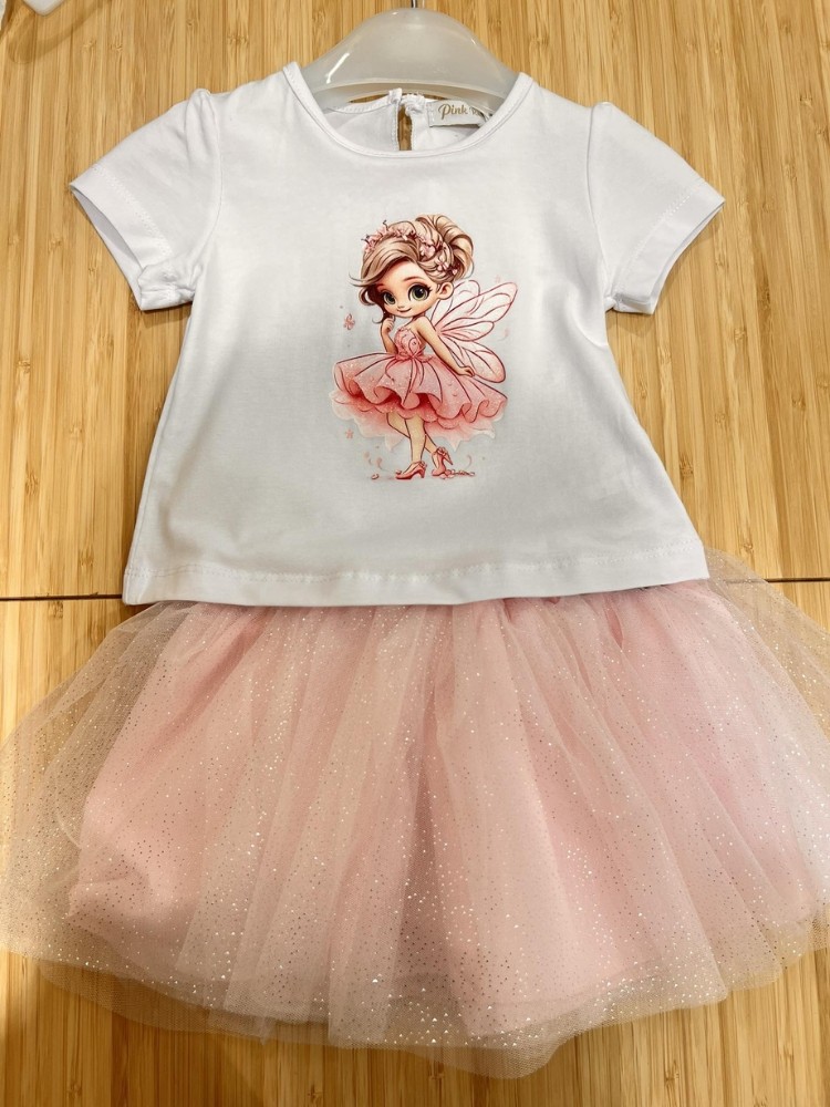 TUTU SKIRT AND BLOUSE SET -...