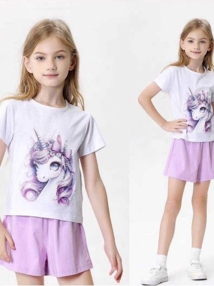 LILA SHORTS AND TOP SET -...