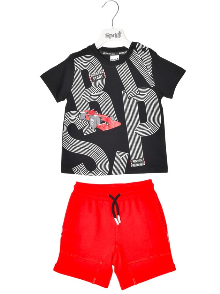 SET BLACK RED SPRINT - START