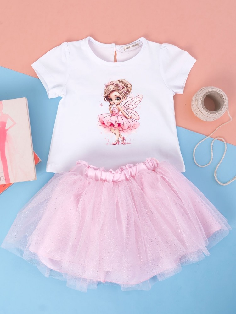 TUTU SKIRT AND BLOUSE SET -...